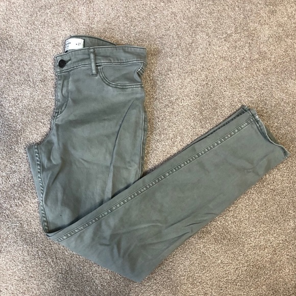 Abercrombie & Fitch Denim - Abercrombie & Fitch Green Jeans